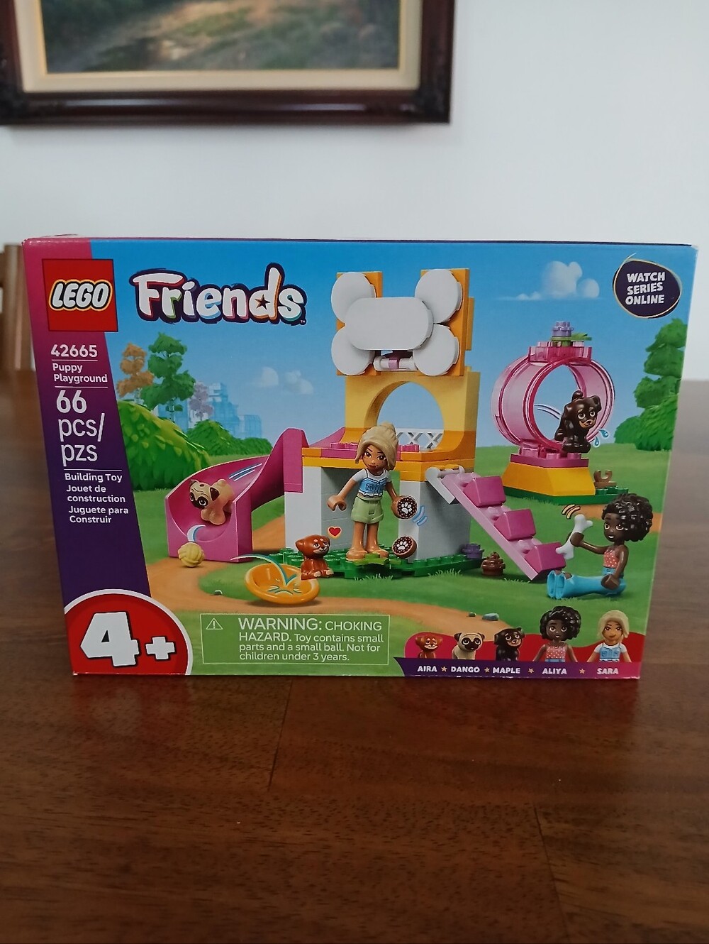 LEGO Friends Puppy Playground Set. NWT Ages 4+ 66 Pcs